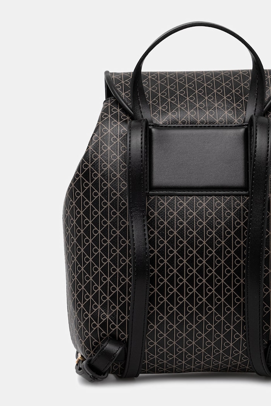 Doplnky Calvin Klein ruksak dámsky z imitácie kože LV04F3507G čierna