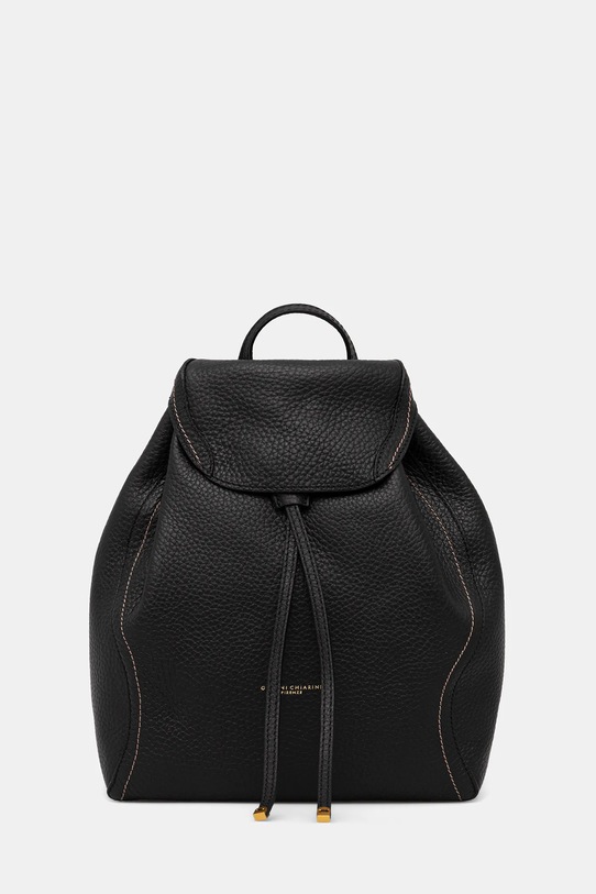 Gianni Chiarini plecak skórzany VIOLETTE skóra licowa czarny ZN.11287.RNGDBL.T.U.