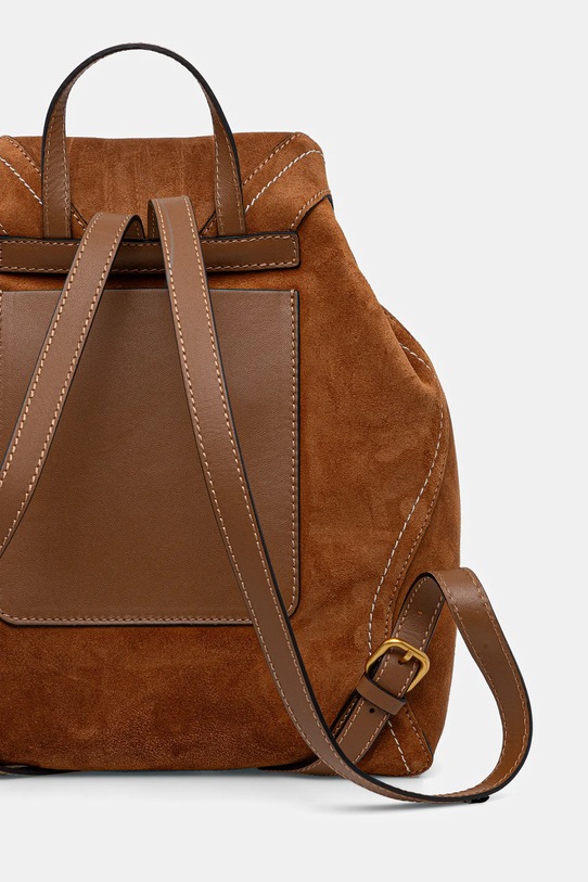Akcesoria Gianni Chiarini plecak skórzany VIOLETTE ZN.12237.CM.PL brązowy