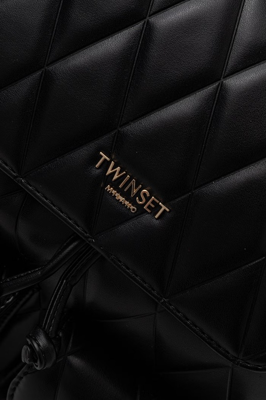 Twinset plecak damski skórzany czarny 261TB7280