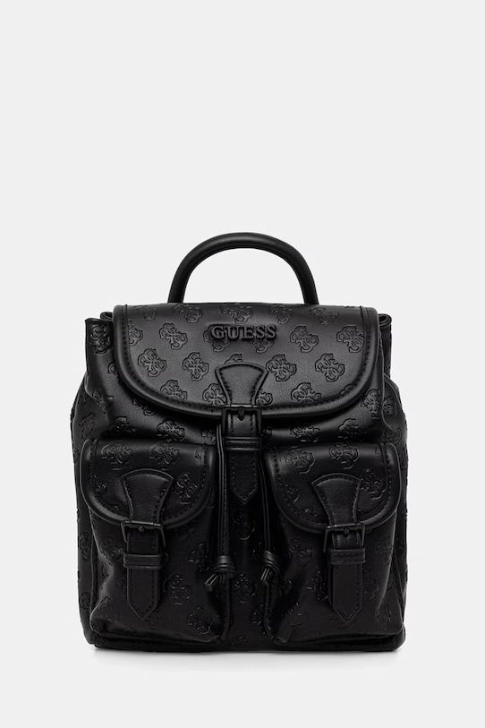Guess plecak LITZY nie mieści A4 czarny V6GZ05.W2120