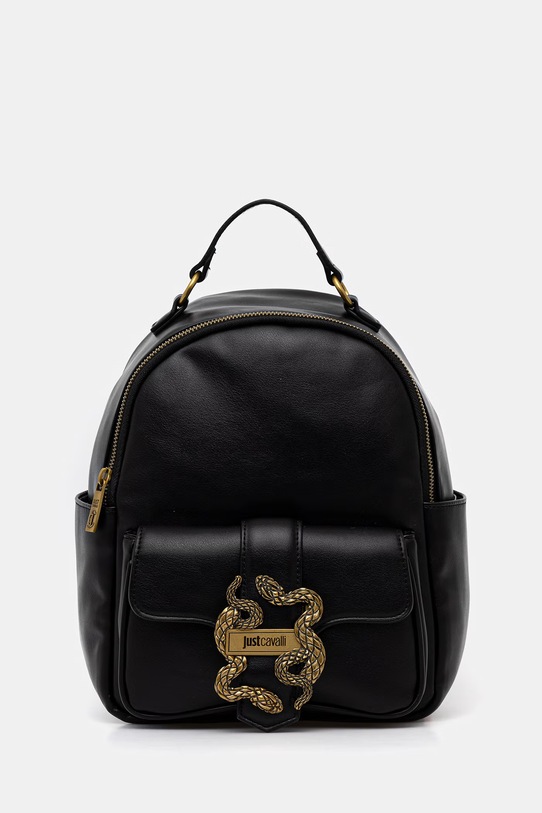 Just Cavalli plecak aplikacja czarny 80RA4BA5.ZSA89