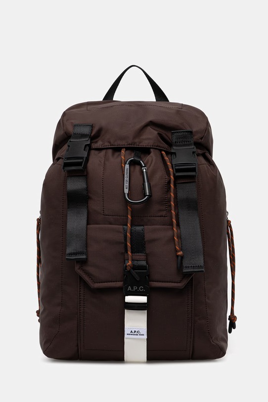 A.P.C. Sac a Dos Trek plecak damski brązowy PAAGS.H62220