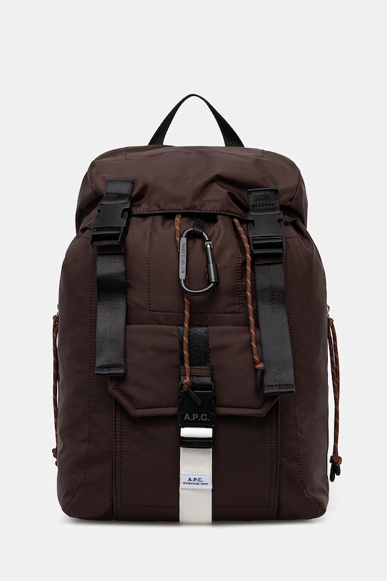 A.P.C. Sac a Dos Trek plecak damski brązowy PAAGS.H62220