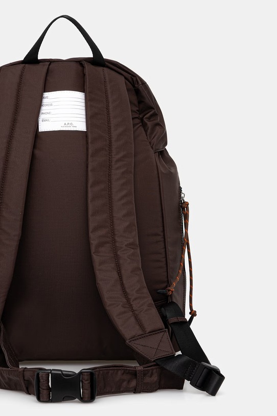 Akcesoria A.P.C. Sac a Dos Trek plecak damski PAAGS.H62220 brązowy