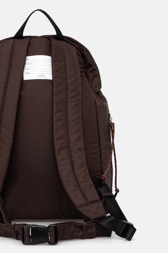 Akcesoria A.P.C. Sac a Dos Trek plecak damski PAAGS.H62220 brązowy