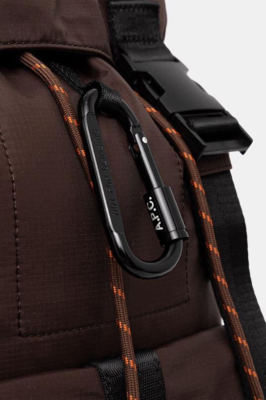 A.P.C. Sac a Dos Trek plecak damski brązowy PAAGS.H62220