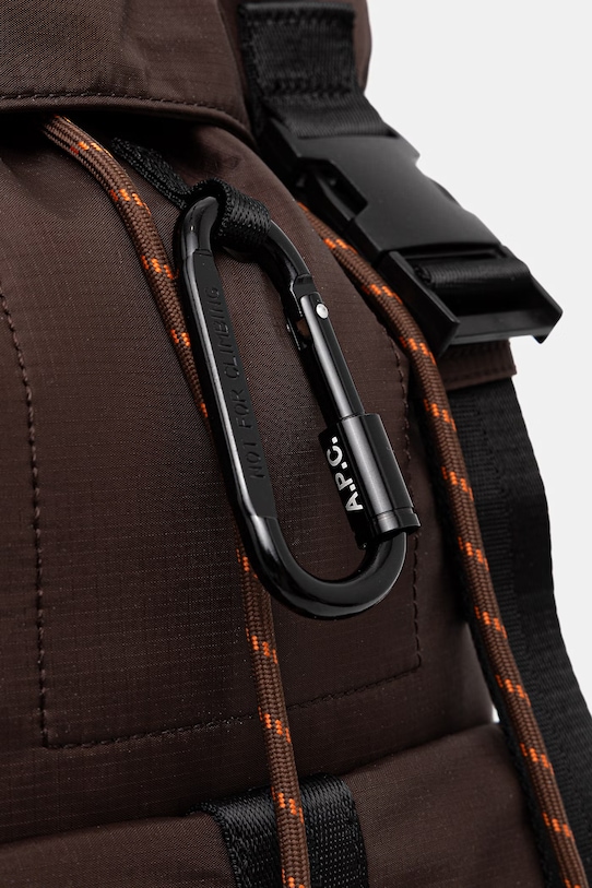 A.P.C. Sac a Dos Trek plecak damski brązowy PAAGS.H62220