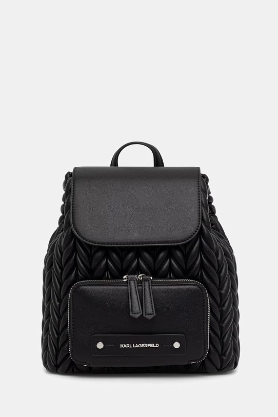 Karl Lagerfeld batoh dámský z imitace kůže K/WEAVE černá B2W30034