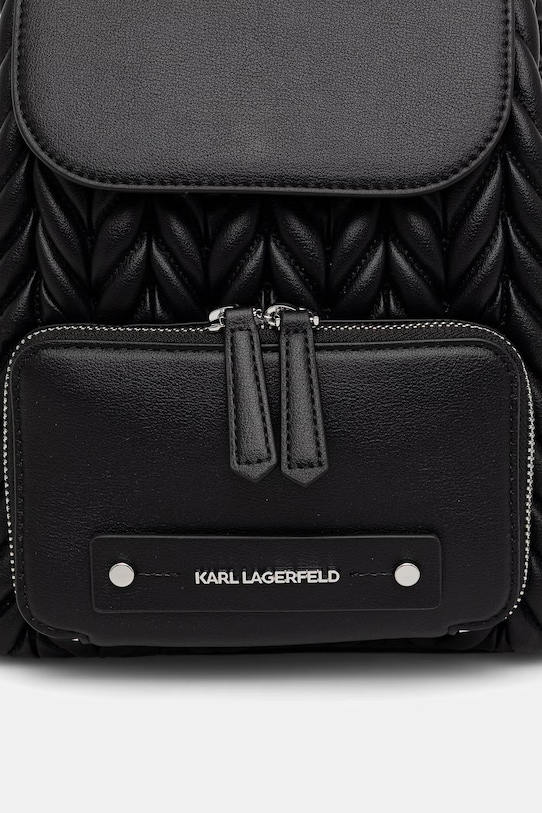 Karl Lagerfeld batoh dámský z imitace kůže K/WEAVE černá B2W30034