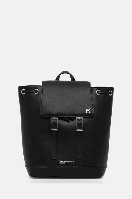 Karl Lagerfeld Jeans plecak nie mieści A4 czarny B2W30217