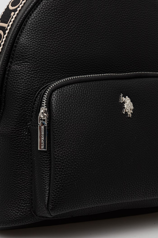 Akcesoria U.S. Polo Assn. plecak miejski damski z imitacji skóry MANSION BEUE59090WVP czarny