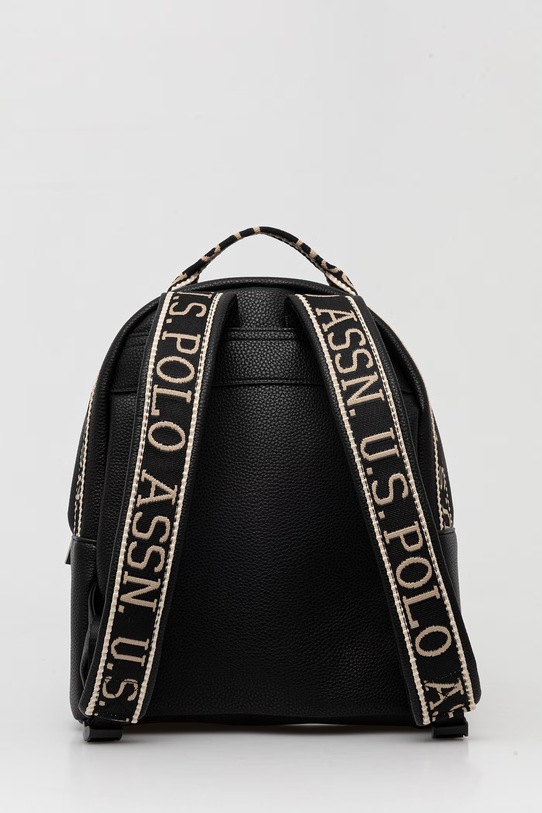 U.S. Polo Assn. plecak miejski damski z imitacji skóry MANSION czarny BEUE59090WVP