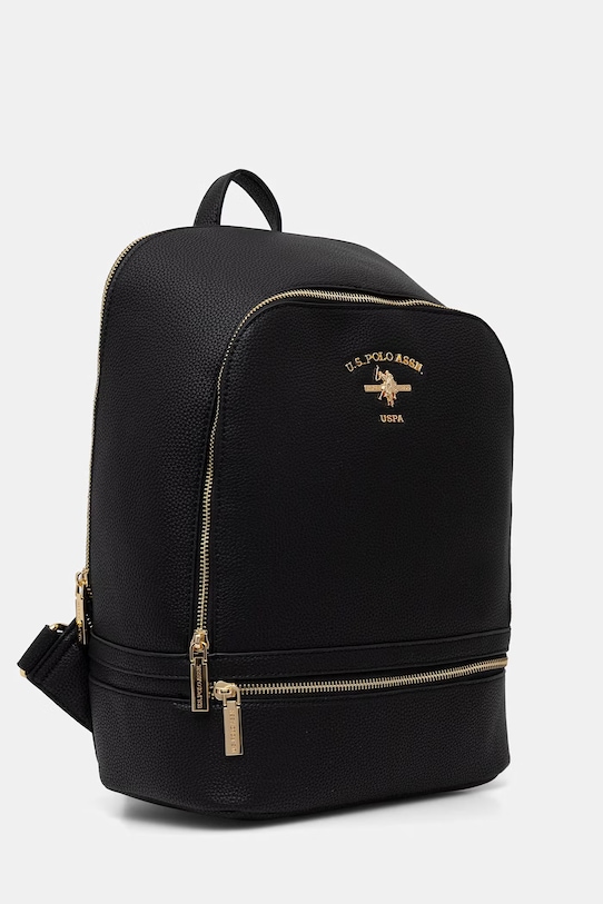 U.S. Polo Assn. plecak damski z imitacji skóry STANFORD BEUSS9074WVP czarny SS26