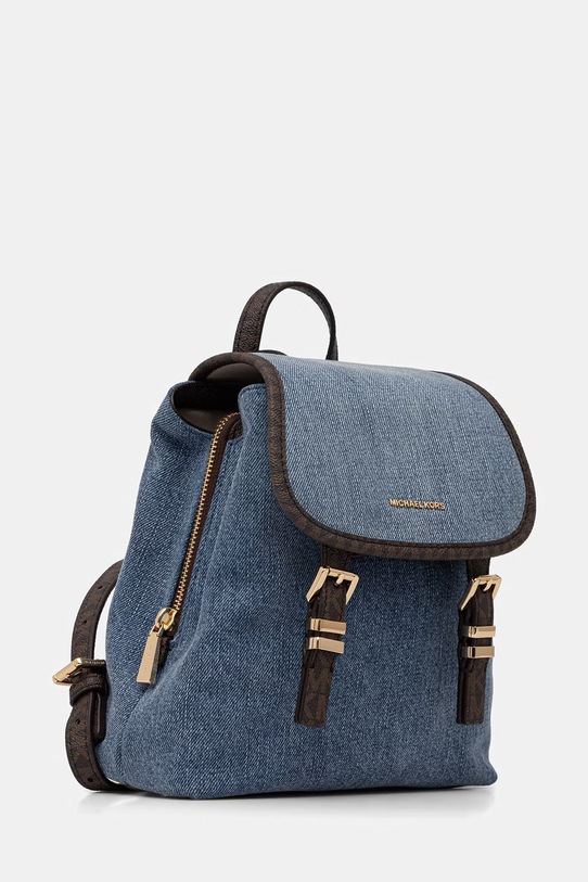 MICHAEL Michael Kors plecak miejski damski jeansowy 30S6GQNB0C niebieski SS26