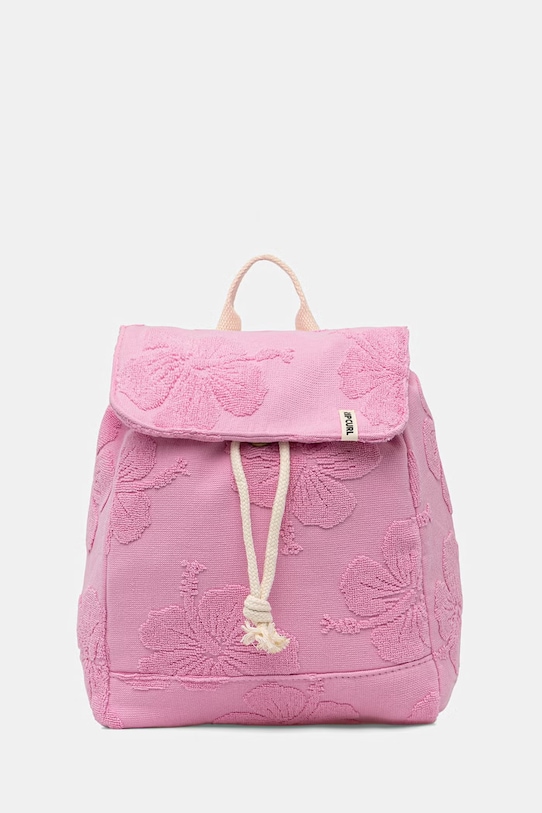 Rip Curl plecak damski bawełniany MIXED TERRY różowy 04VWBA