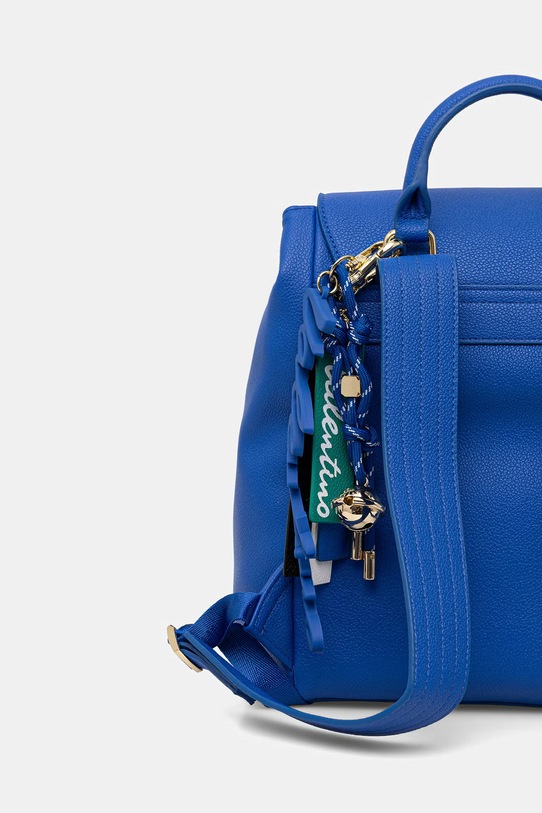 Akcesoria Valentino Bags plecak miejski damski z imitacji skóry RYTA RE VBS9UI20 niebieski