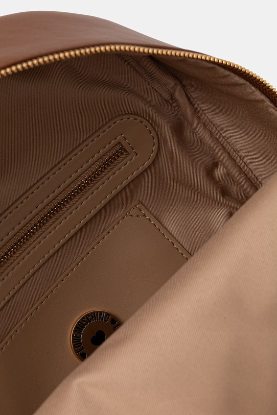 Love Moschino plecak damski z imitacji skóry JC4037PP0OLC0200 brązowy