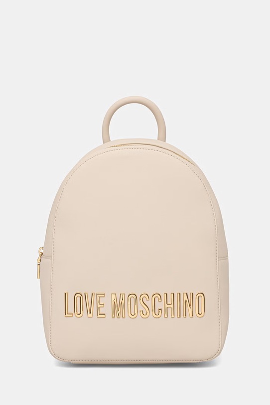 Love Moschino plecak damski z imitacji skóry beżowy JC4193PP0OKD0110