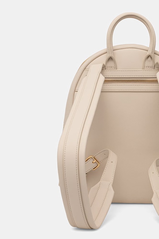 Akcesoria Love Moschino plecak damski z imitacji skóry JC4193PP0OKD0110 beżowy