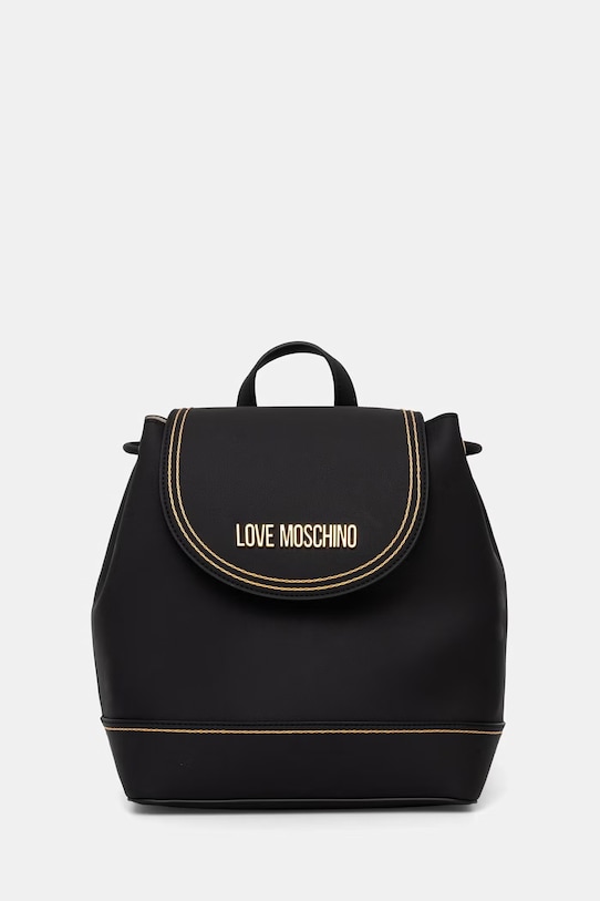 Love Moschino plecak damski z imitacji skóry czarny JC4257PP0OKF0000