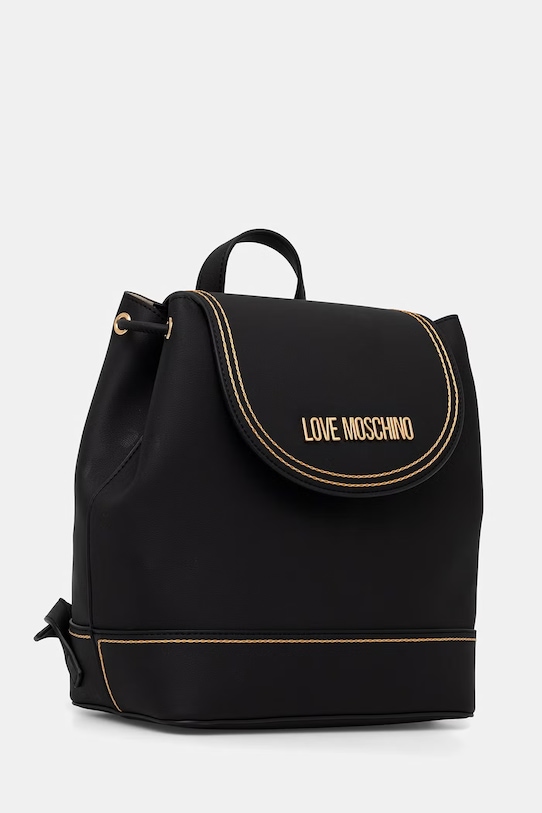 Love Moschino plecak damski z imitacji skóry JC4257PP0OKF0000 czarny SS26