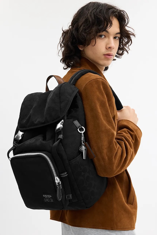 Coach plecak miejski damski Logan CDU99 czarny