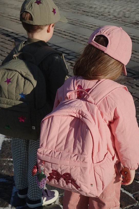 Παιδικό σακίδιο Konges Sløjd JUNO QUILTED SEQUIN BACKPACK MIDI KS104320.PreSpring