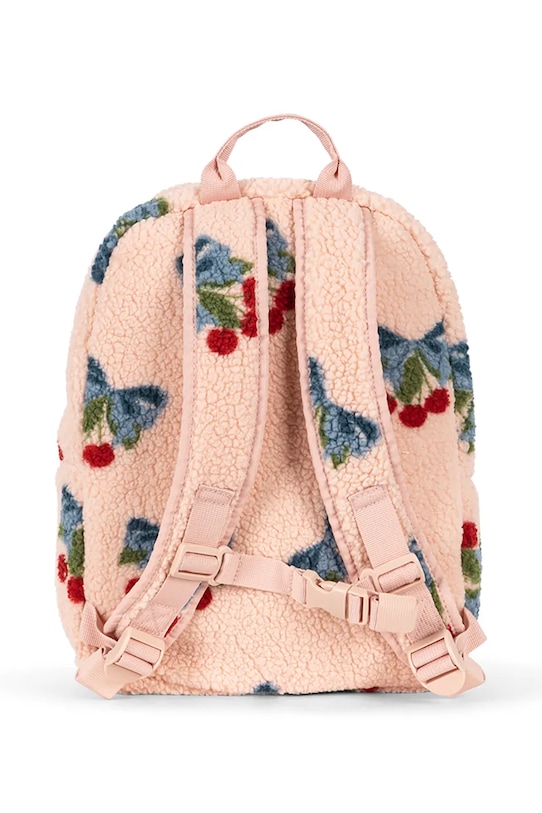 Dziewczynka Konges Sløjd plecak dziecięcy JODY TEDDY BACKPACK GRS KS104866.PPY2 różowy