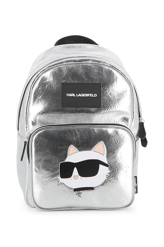 Dječji ruksak Karl Lagerfeld premalo za format A4 siva Z31215