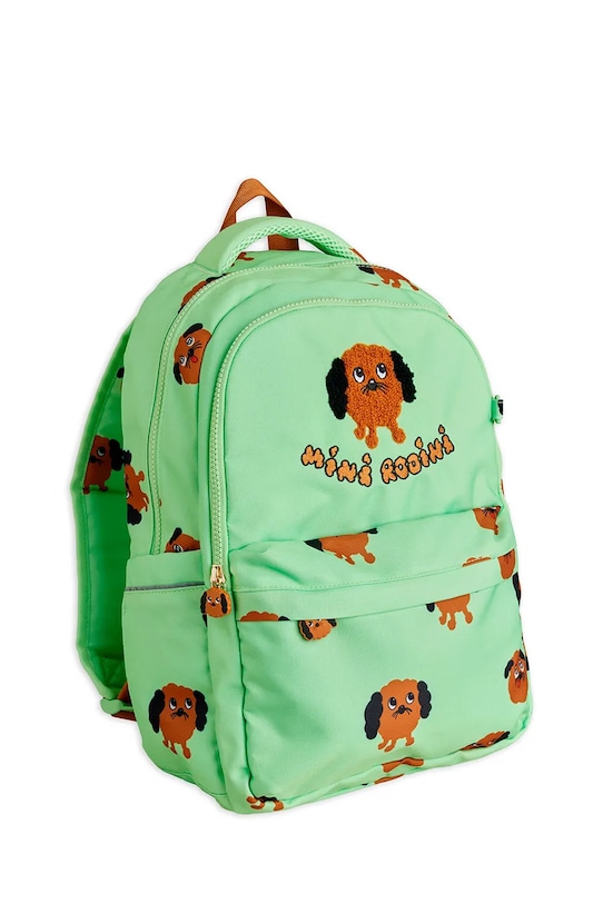 Chłopiec Mini Rodini plecak dziecięcy Doggies 26160105 zielony