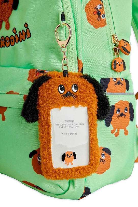 Mini Rodini plecak dziecięcy Doggies 26160105 zielony