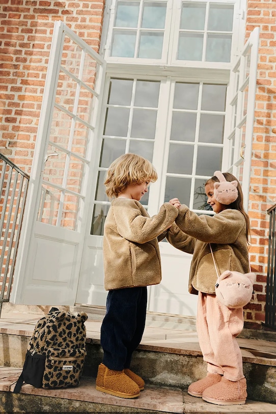 Liewood plecak dziecięcy Andreas Pile Bear Backpack LW20803 beżowy