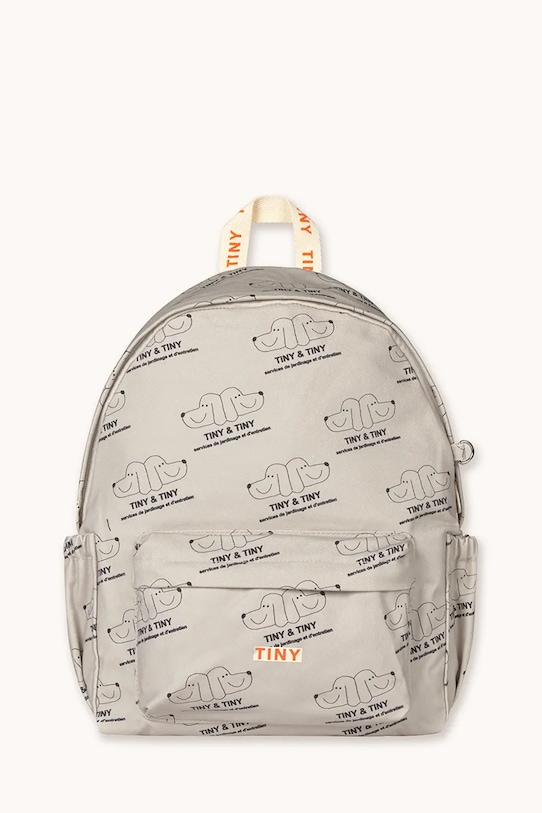 Tinycottons plecak dziecięcy TINY & TINY BACKPACK nie mieści A4 beżowy SS26.497
