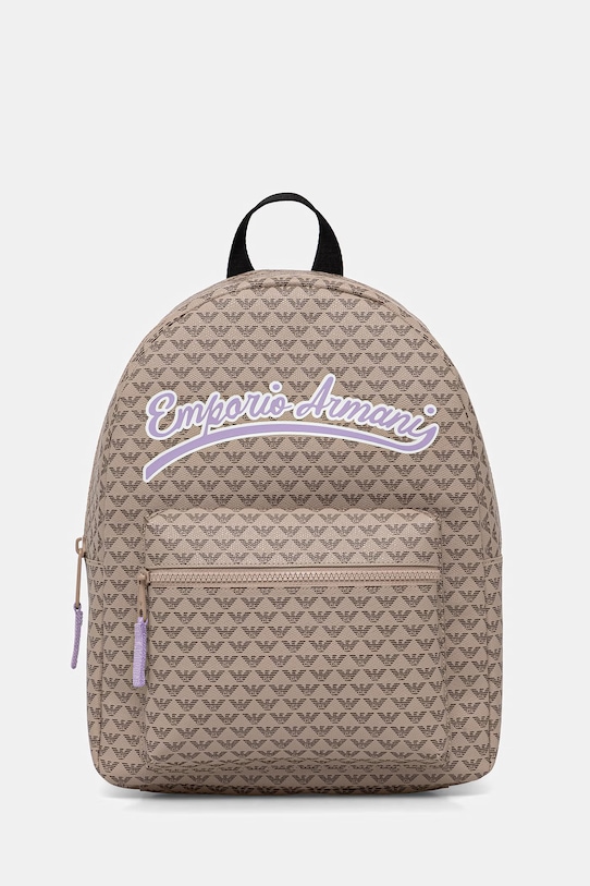 Detský ruksak Emporio Armani jemný vzor béžová EB000840.AF24406