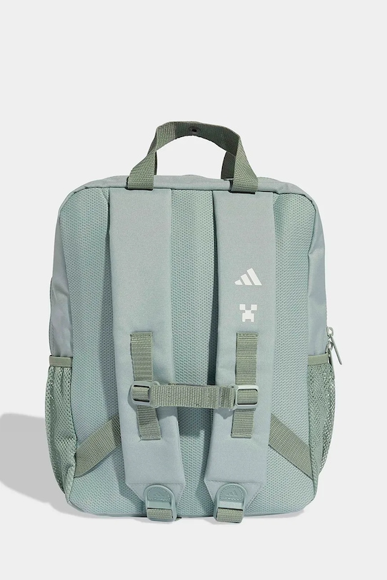 Παιδικό σακίδιο adidas Performance MINECRAFT υφασμάτινο τιρκουάζ KA9901