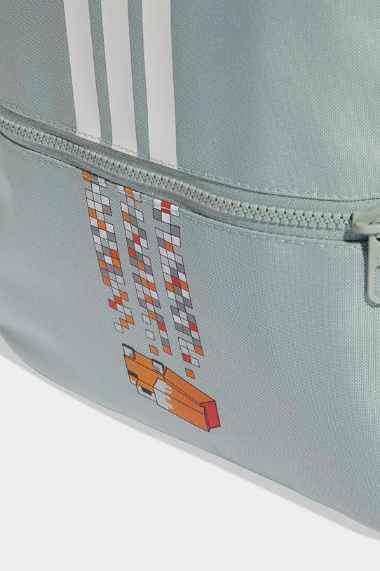 Παιδικό σακίδιο adidas Performance MINECRAFT τιρκουάζ KA9901