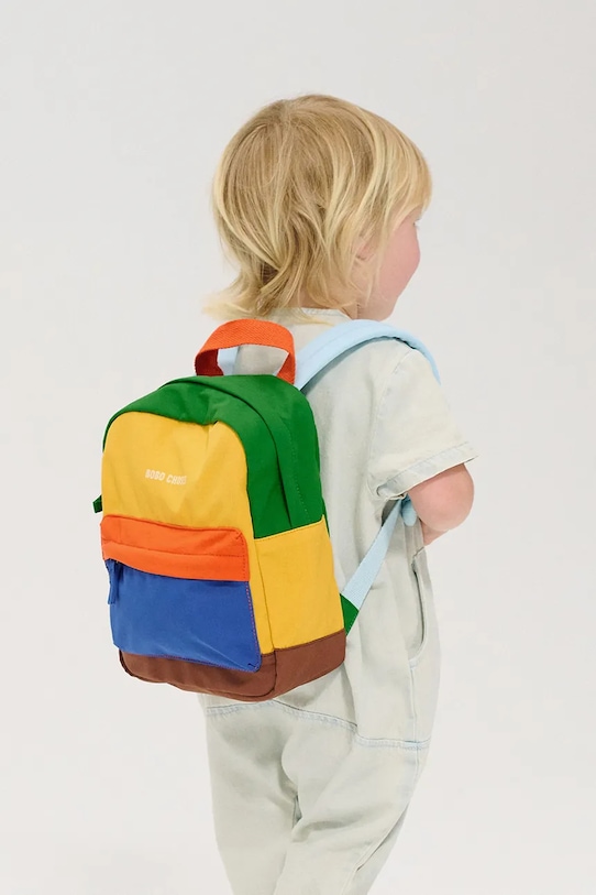 Bobo Choses zaino bambino/a stampa all-over giallo 126AH063