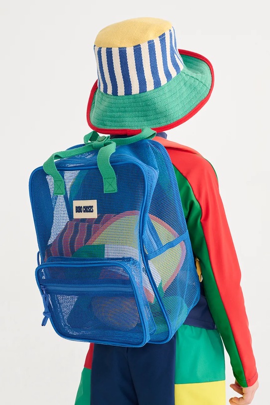 Bobo Choses plecak dziecięcy nie mieści A4 niebieski 126AI032