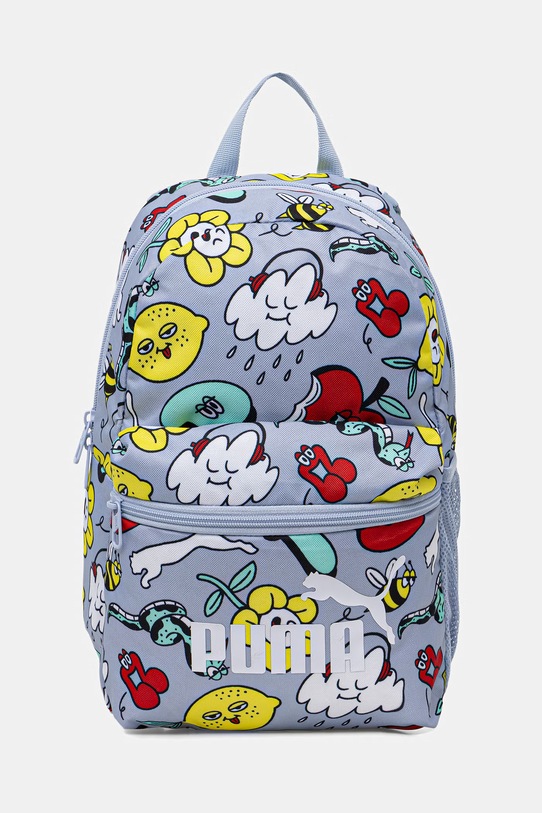 Puma plecak dziecięcy PUMA PHASE AOP S BP nie mieści A4 niebieski 91324.PPY2