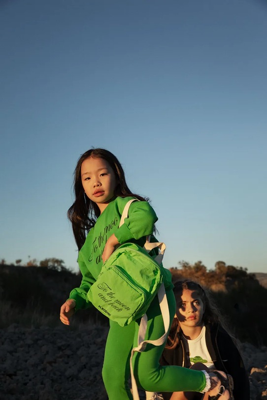 Mini Rodini ruksak za djecu To the moon 26260101 zelena