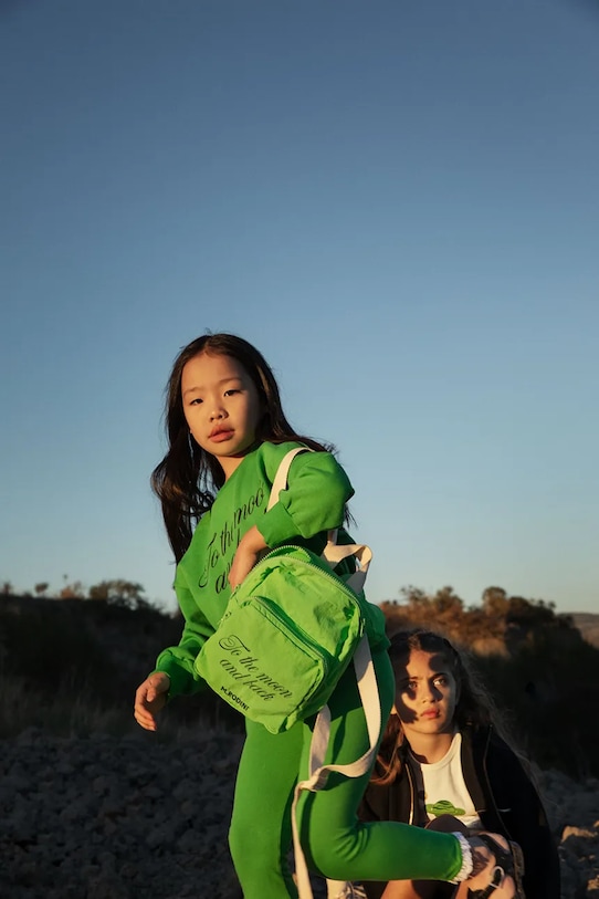 Mini Rodini plecak dziecięcy To the moon 26260101 zielony