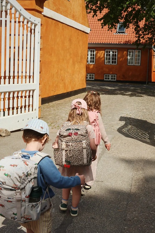 Konges Sløjd zaino per bambini CLOVER SCHOOLBAG KS104737.PPY2 beige