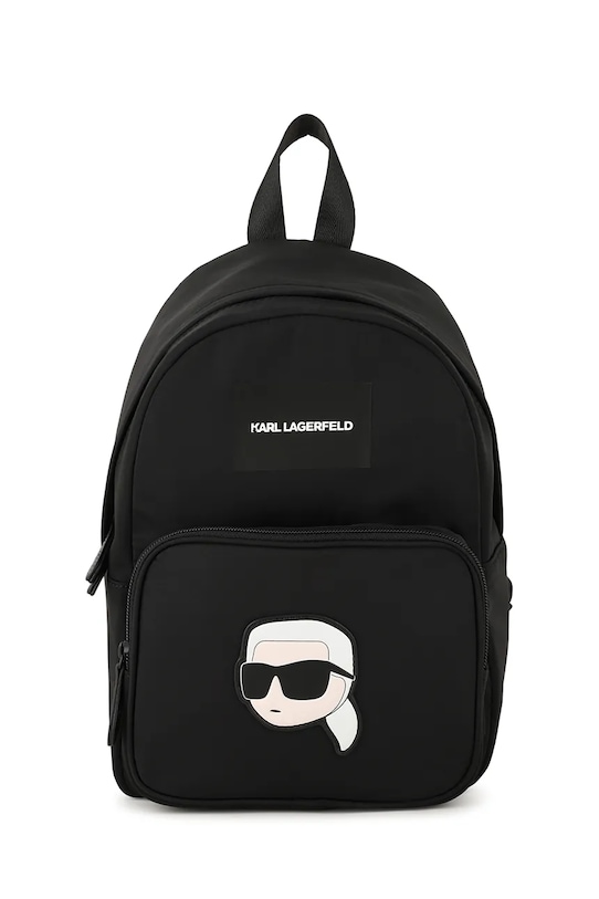 Παιδικό σακίδιο Karl Lagerfeld υφασμάτινο μαύρο Z31225