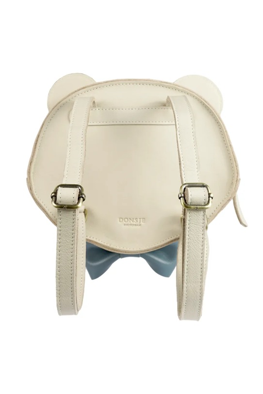 Chłopiec Donsje plecak dziecięcy skórzany Tendo Backpack Festive White Tiger 5519404 beżowy