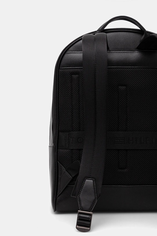 Akcesoria Tommy Hilfiger plecak skórzany AM0AM13981 czarny