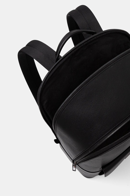 Tommy Hilfiger plecak skórzany AM0AM13981 czarny