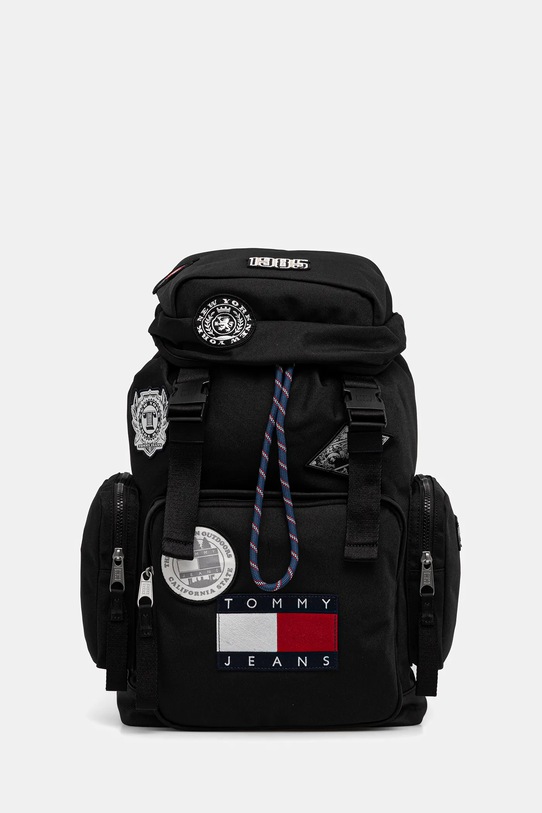 Рюкзак Tommy Jeans аппликация чёрный AM0AM14055