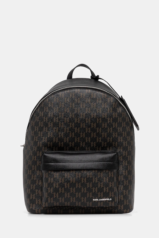 Σακίδιο Karl Lagerfeld K/MONOGRAM συνθετικό καφέ B1M30221