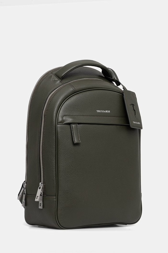 Trussardi plecak skórzany Z698E006311N zielony SS26